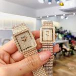 Swiss Replica Piaget Polo Diamond Watches All Gold Sapphire Glass